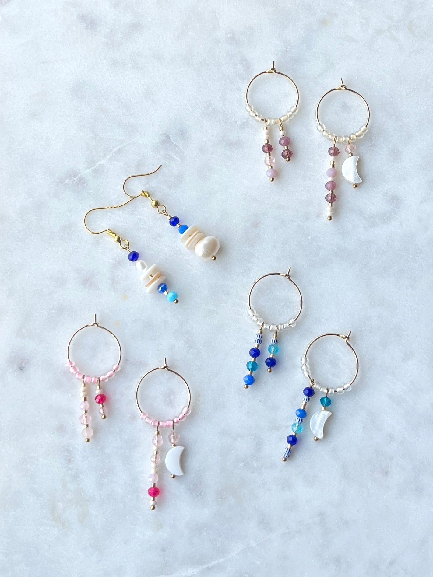 Luna Ocean øreringe