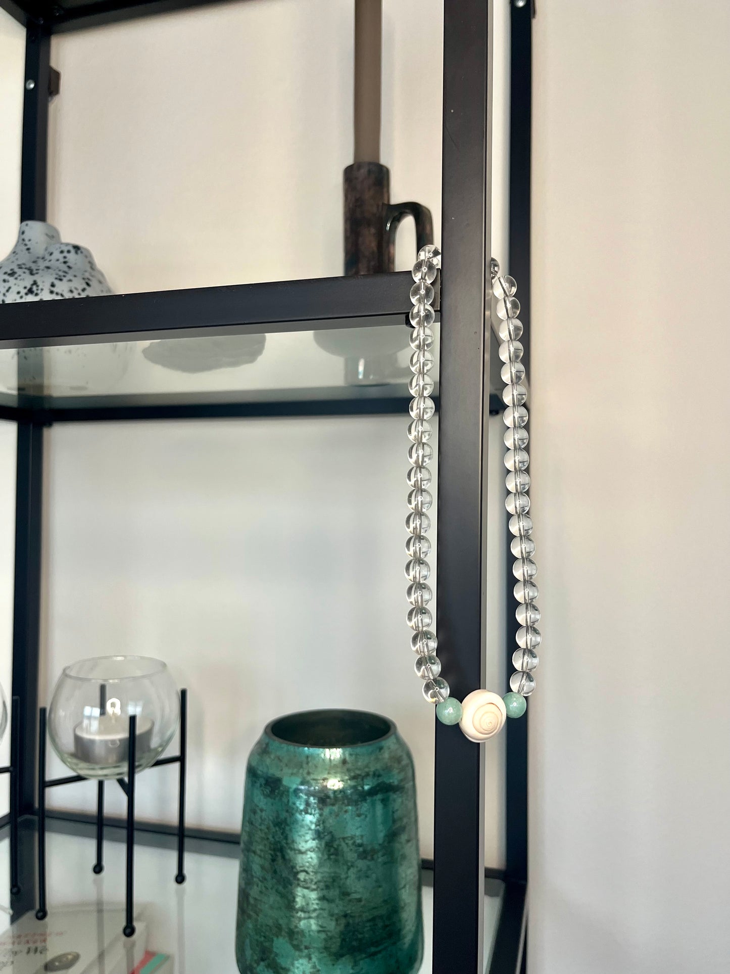 Glass Shell halskæde