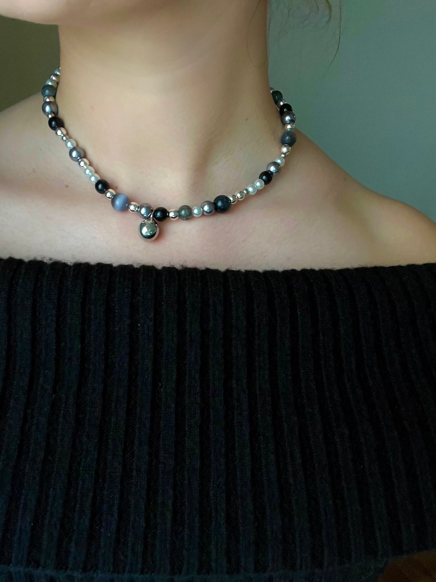 Silver Dream halskæde (Upcycled)