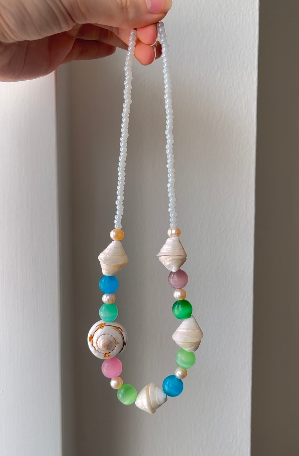 Ocean Breeze halskæde (Upcycled)