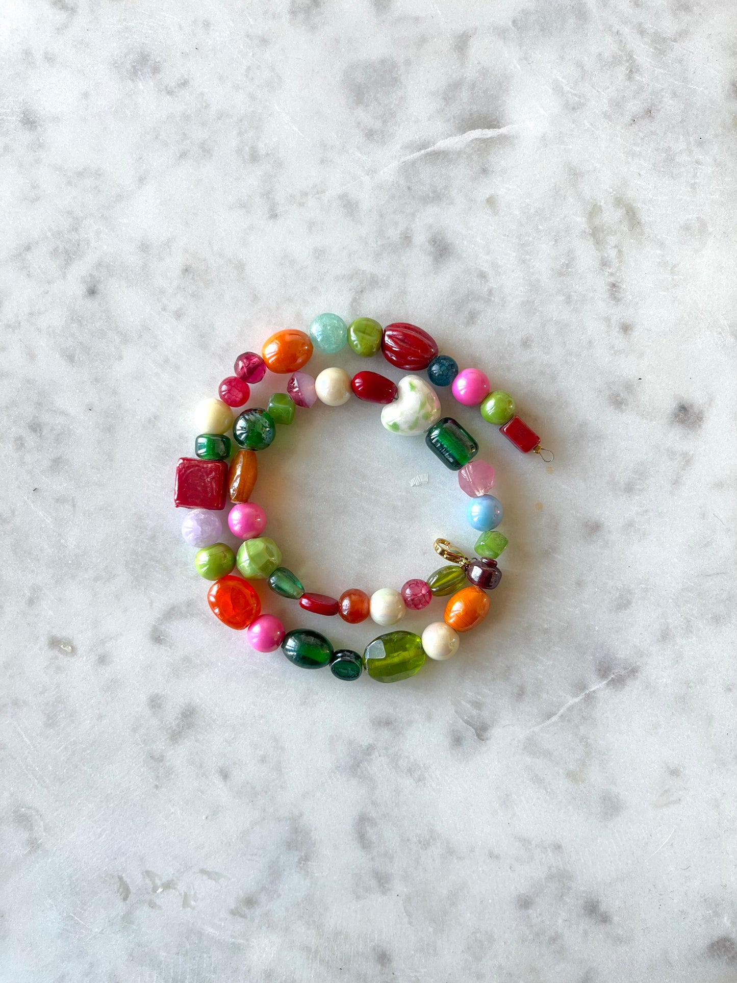 Perlemagi halskæde (Upcycled)