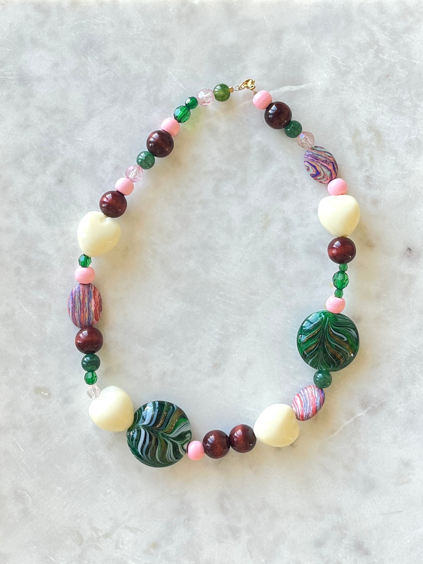 Big Pearls halskæde (Upcycled)