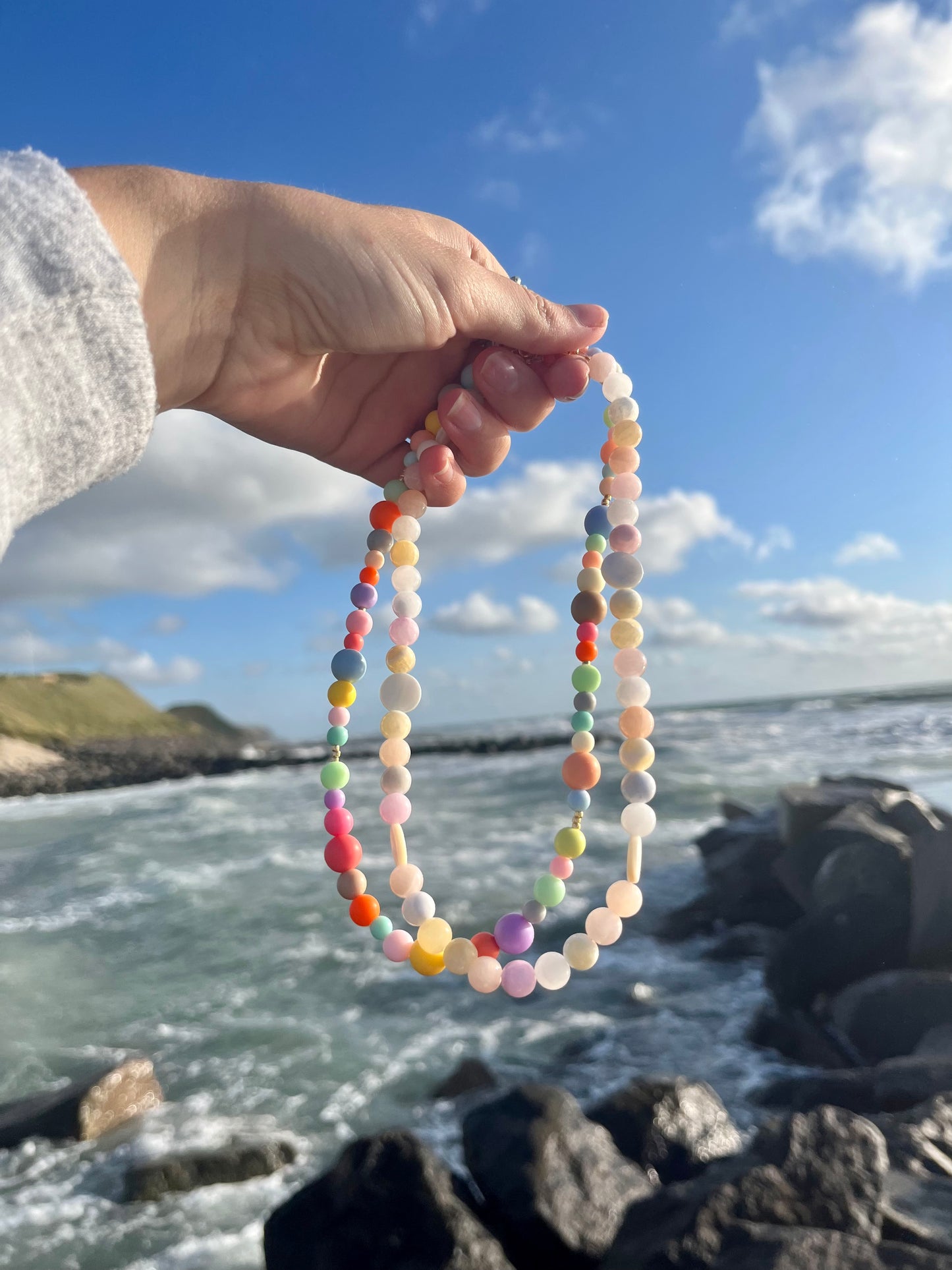 Pastels halskæde