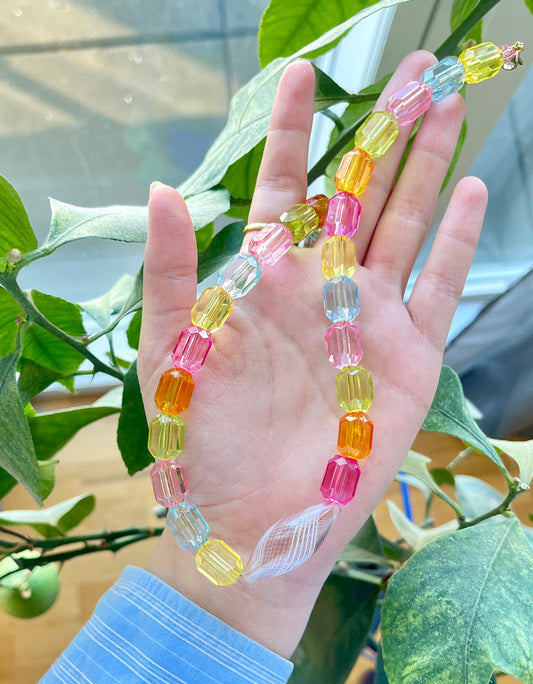 Crystal Cloud halskæde (Upcycled)