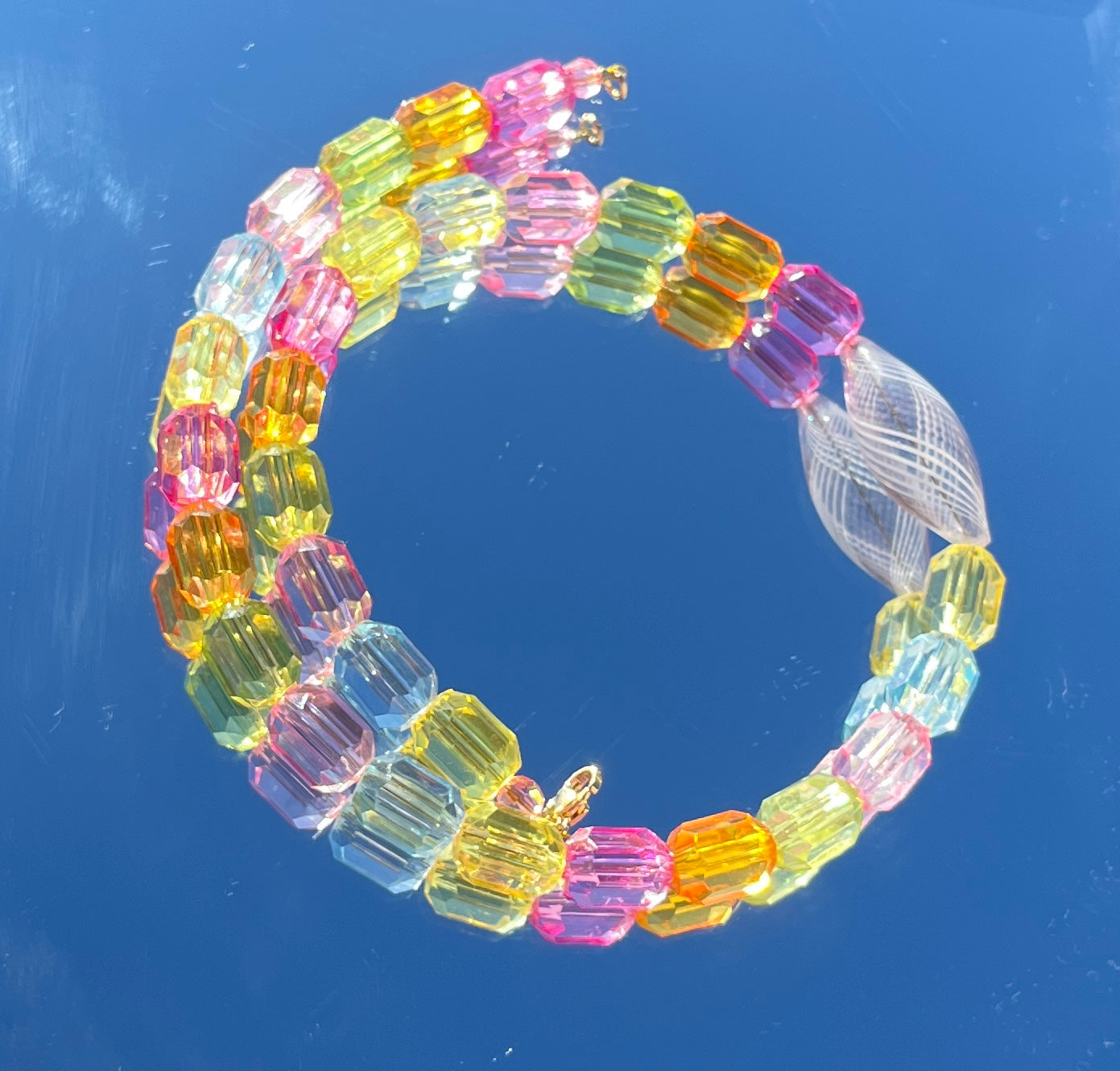 Crystal Cloud halskæde (Upcycled)
